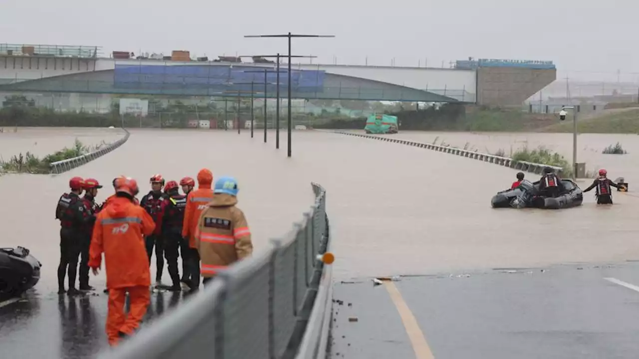 Death toll from heavy rains rises as South Korea finds more bodies