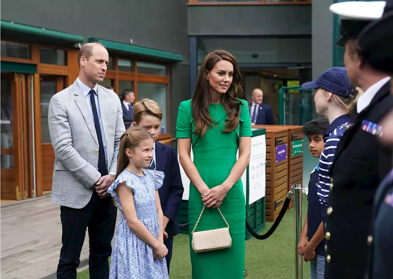 Prince William, Kate Middleton Bring George and Charlotte to Wimbledon