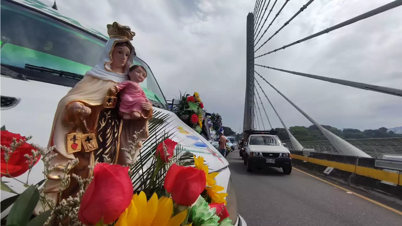 En fotos: Así celebraron el Día de la Virgen del Carmen, en Bucaramanga