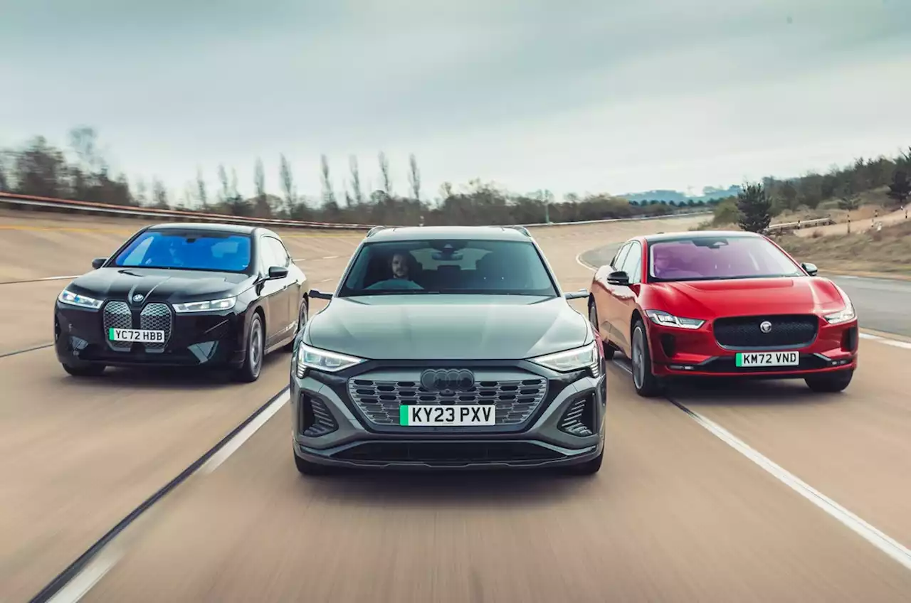 New Audi Q8 e-tron vs BMW iX vs Jaguar I-Pace