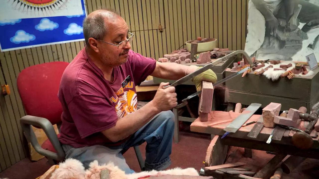 Pipestone carvers preserve revered Native spiritual tradition in Minnesota prairie