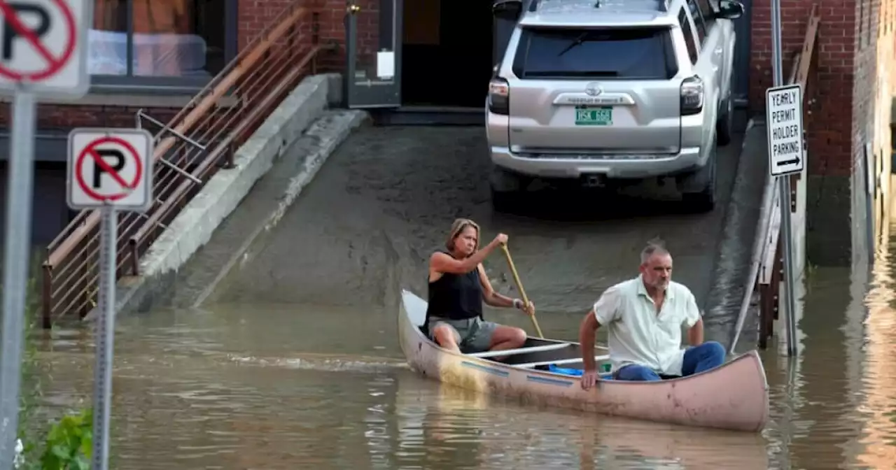 Vermont residents survey flood damage, brace for more rain