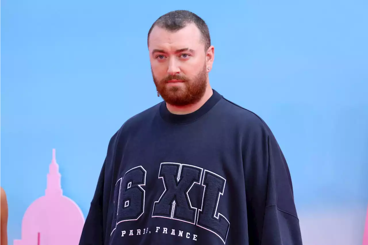 Sam Smith Makes Oversized Statement in Vetements ’16XL’ Sweater and Baggy Pants at ‘Barbie’ Premiere