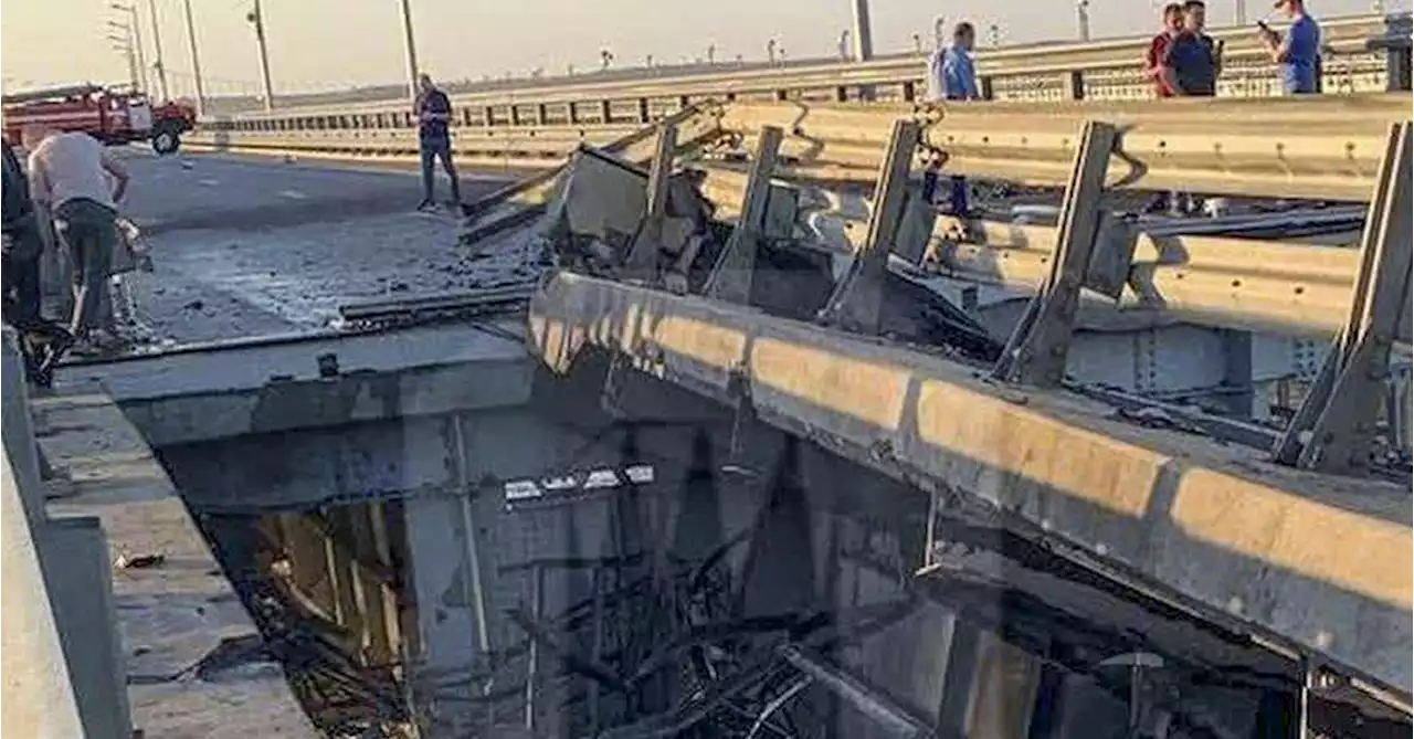 Russia blames Ukraine for deadly attack on key bridge to Crimea