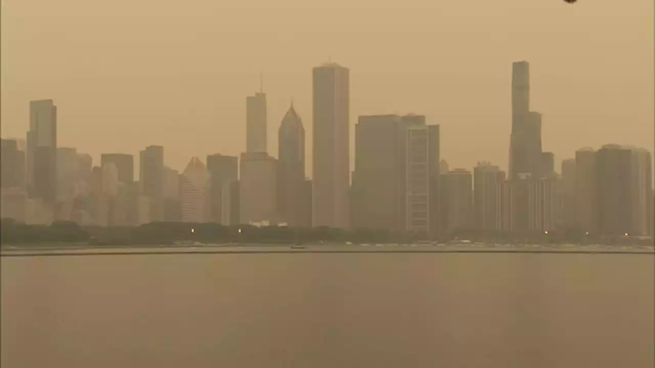 Air quality Chicago: More Canadian wildfires send plume of unhealthy smoke again during busy Sunday