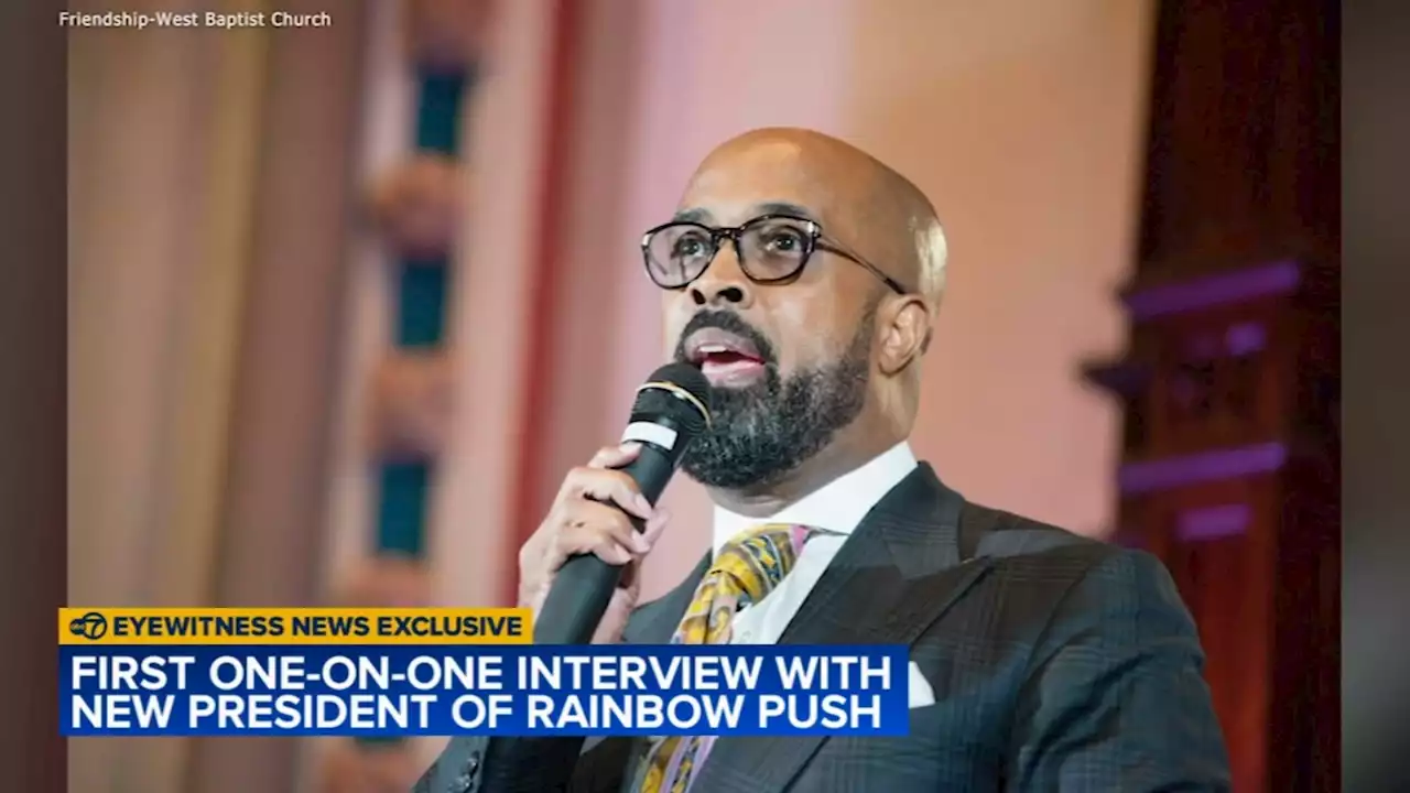 Exclusive: New Rainbow PUSH President Rev. Dr. Frederick Haynes III speaks 1-on-1 with ABC7