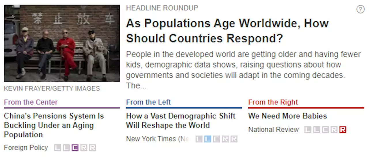 As Populations Age Worldwide, How Should Countries Respond?