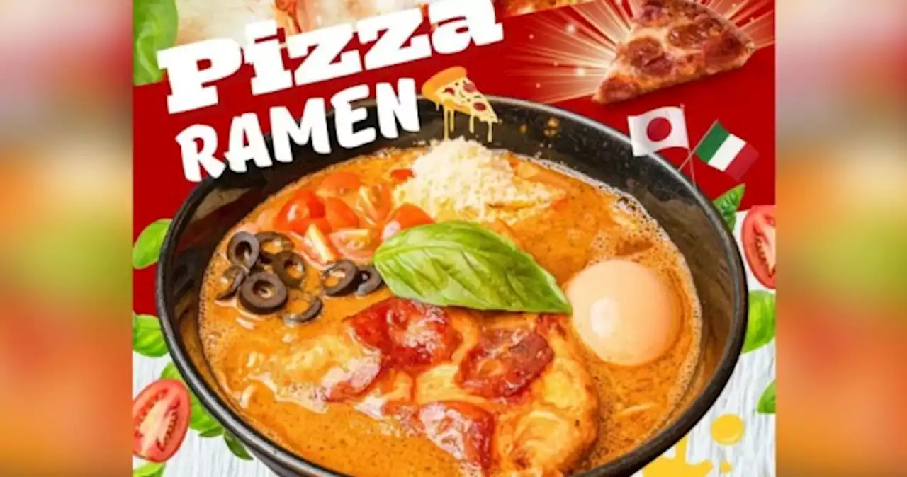 Pizza with your noodles? Ramen restaurant in Malaysia whips up odd new dish