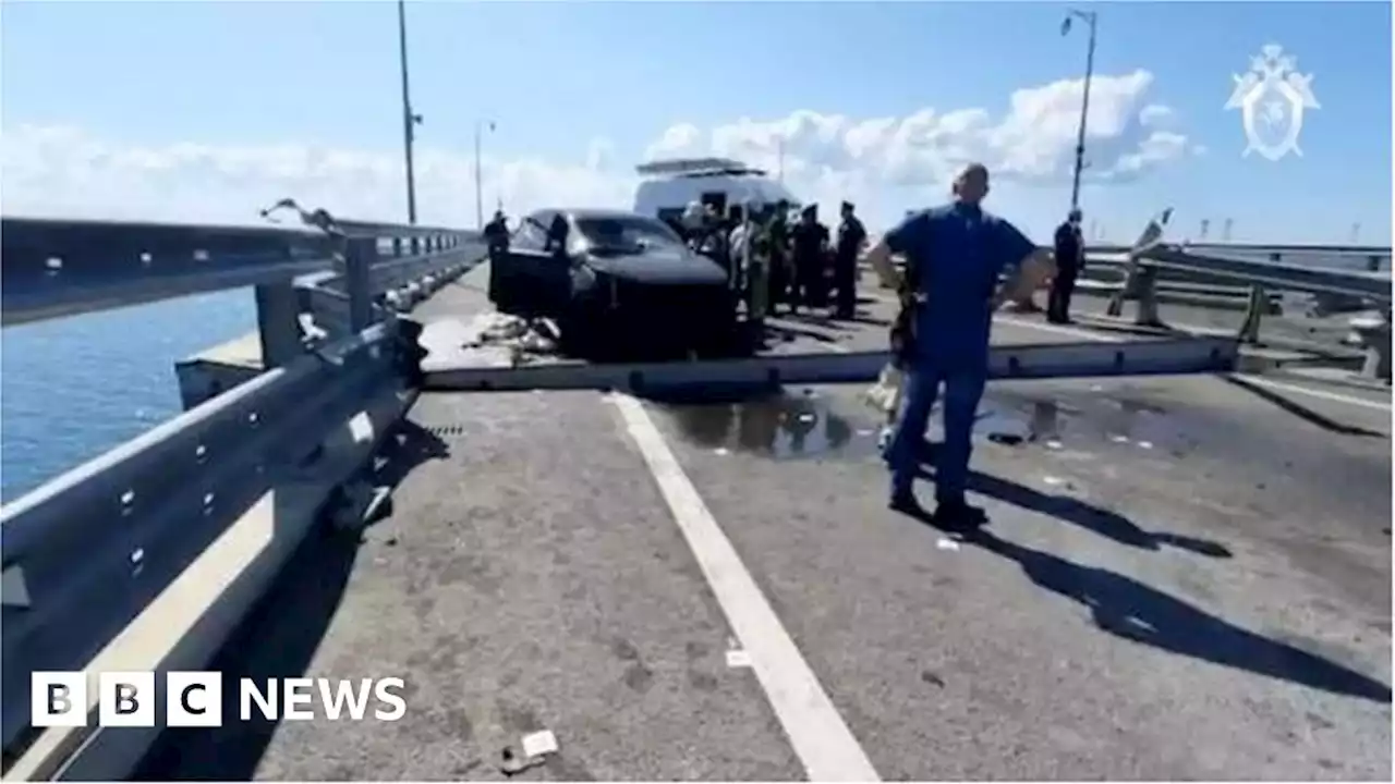 Kerch bridge is hated symbol of Russian occupation