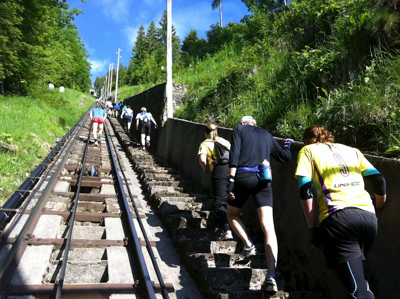 Selbstversuch am Niesen-Treppenlauf – Zu Fuss die längste Treppe der Welt hinauf