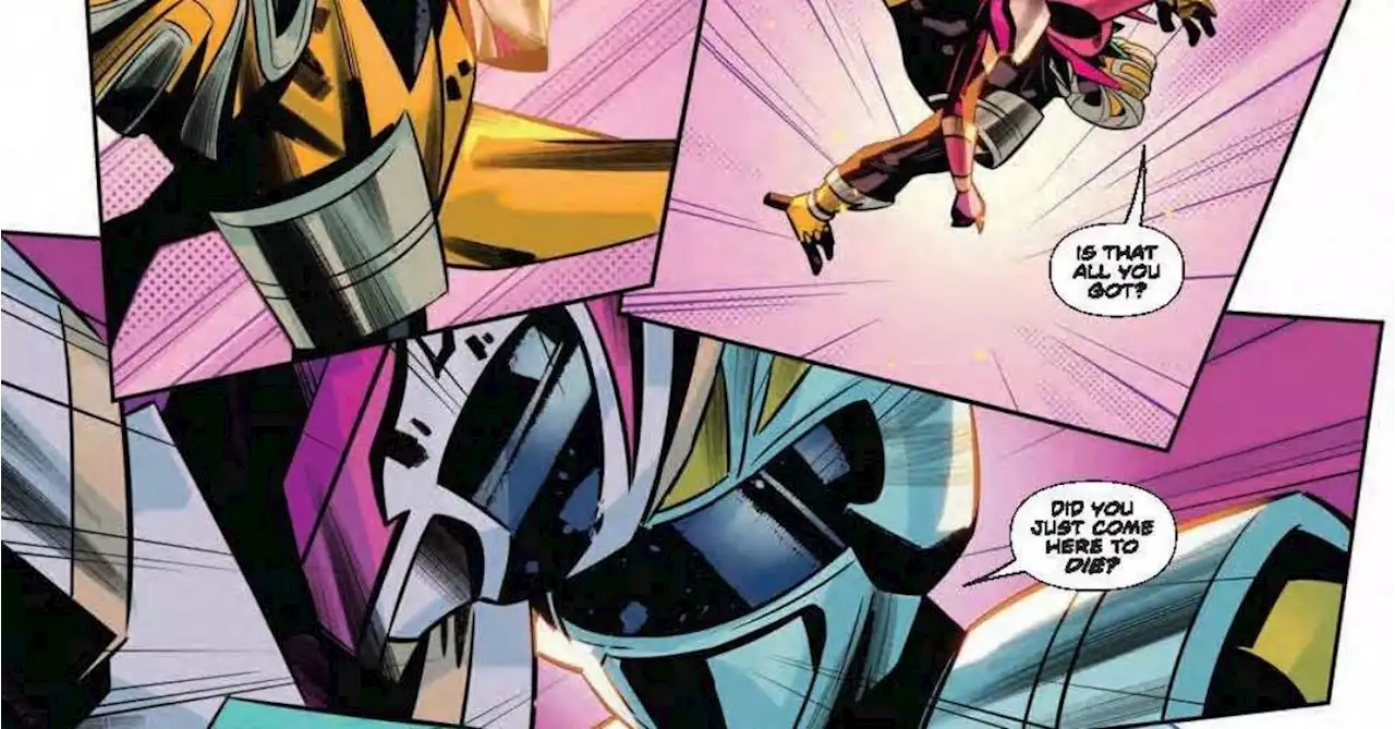 Power Rangers Unlimited: Hyperforce #1 Preview: Get Griddy With It