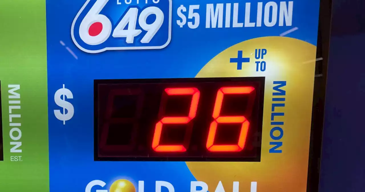 Someone in Ontario won $1M in the lotto over the weekend