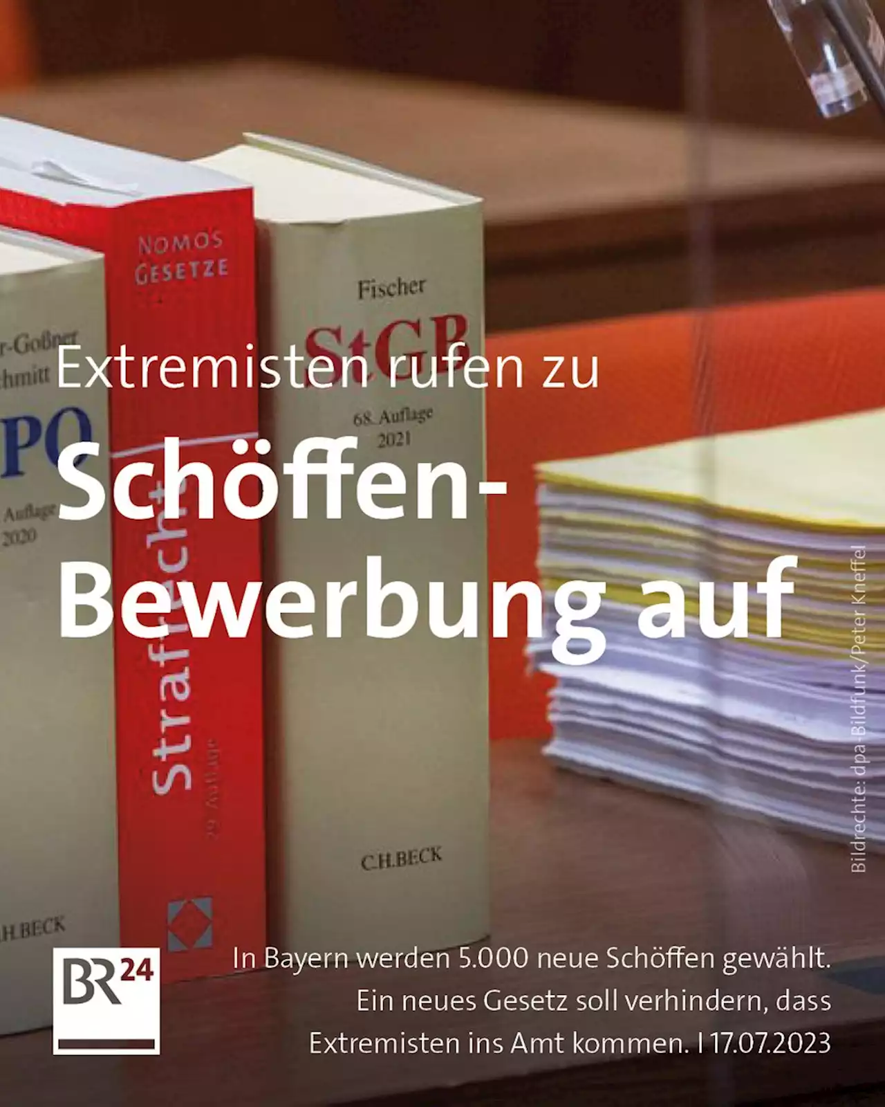 Extremisten bei Schöffenwahl: Wenig Kontrolle der Bewerber