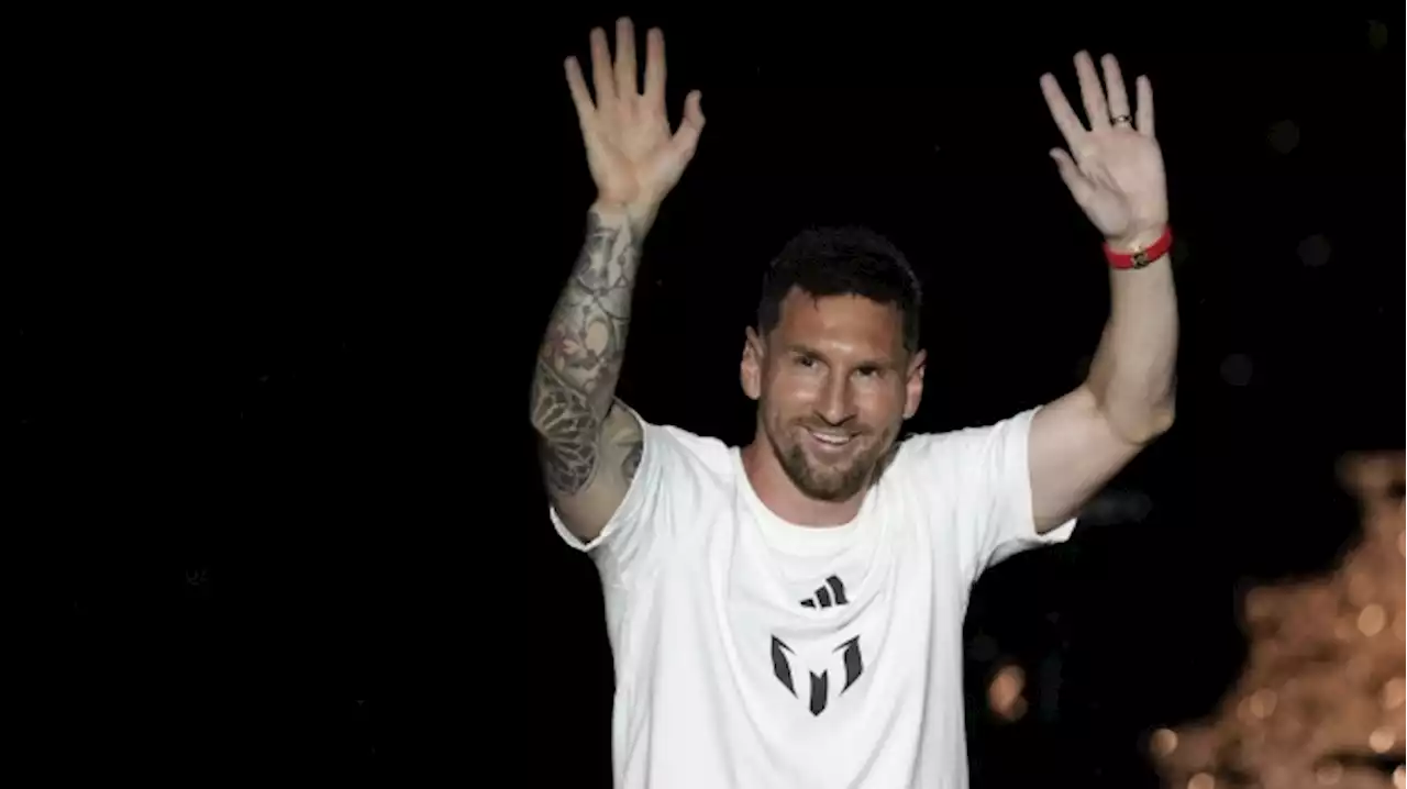 Lionel Messi introduced by Inter Miami and Major League Soccer