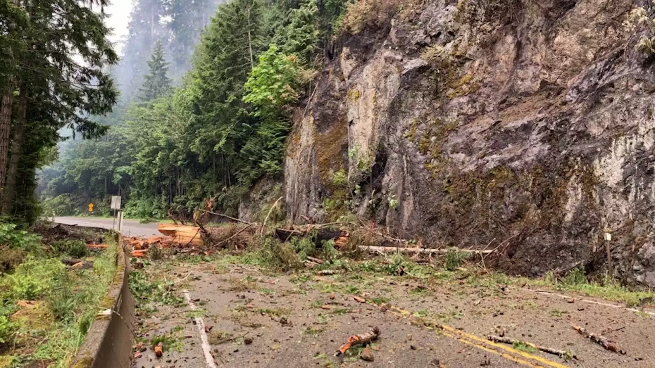 Highway 4 reopens after overnight closure due to wind danger