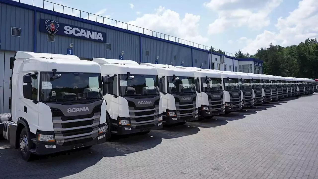 Scania slår leveransrekord i Ukraina