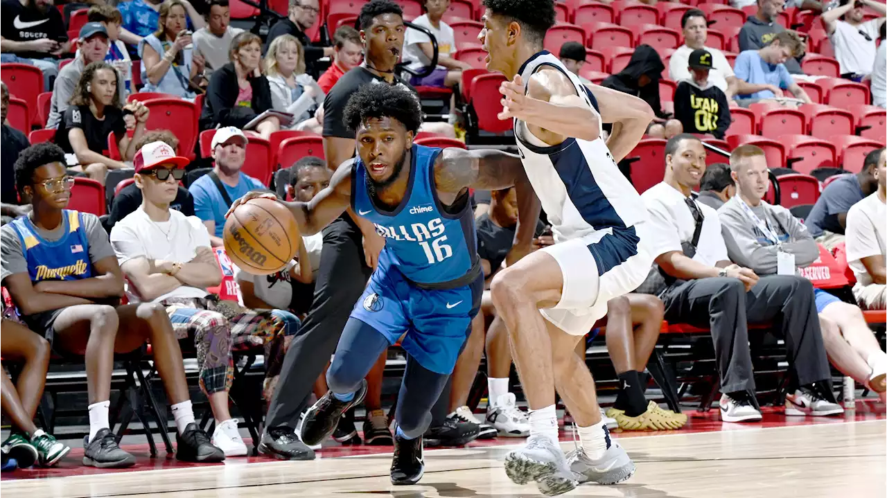 Jordan Walker powers Mavericks past Hawks to finish strong Summer League