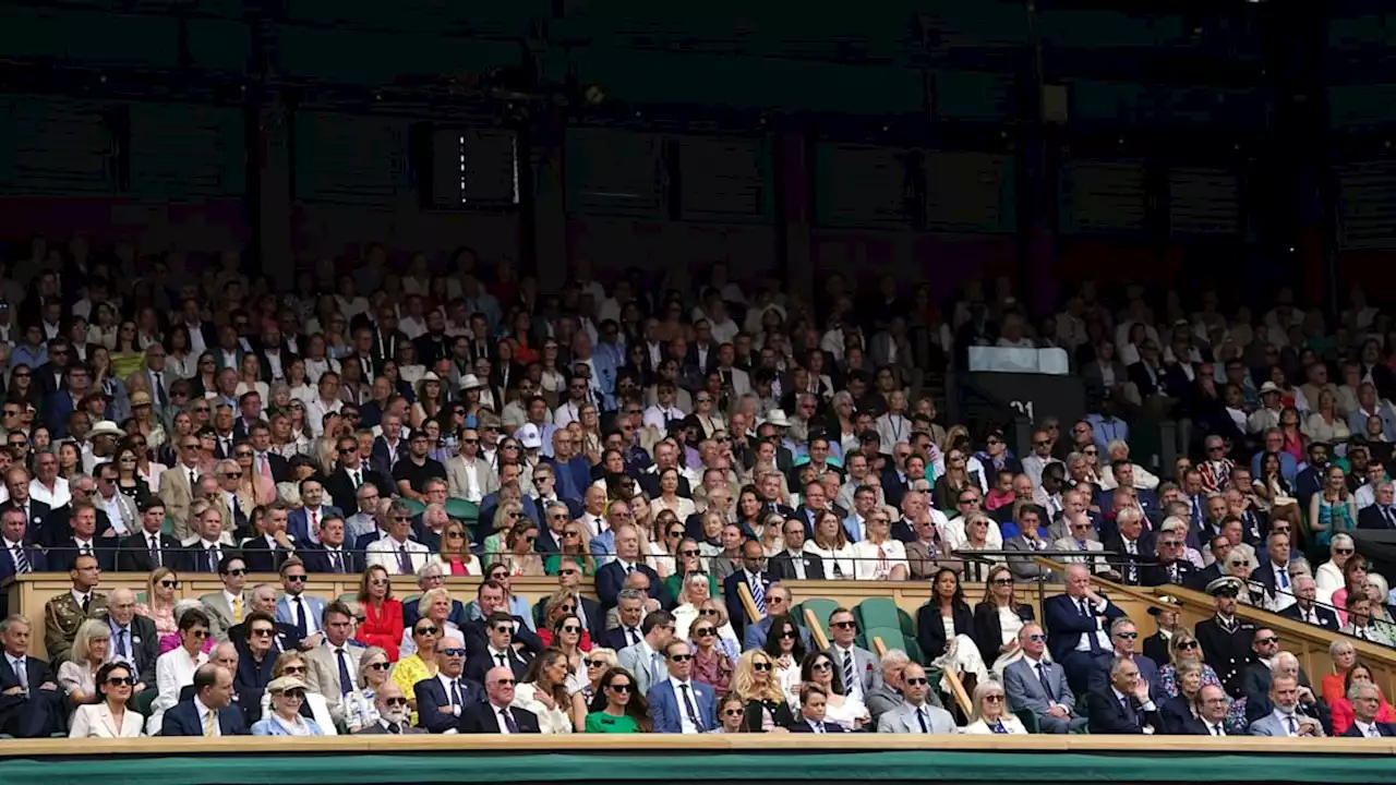 Lady Frederick Windsor joins Prince and Princess of Wales in Wimbledon royal box