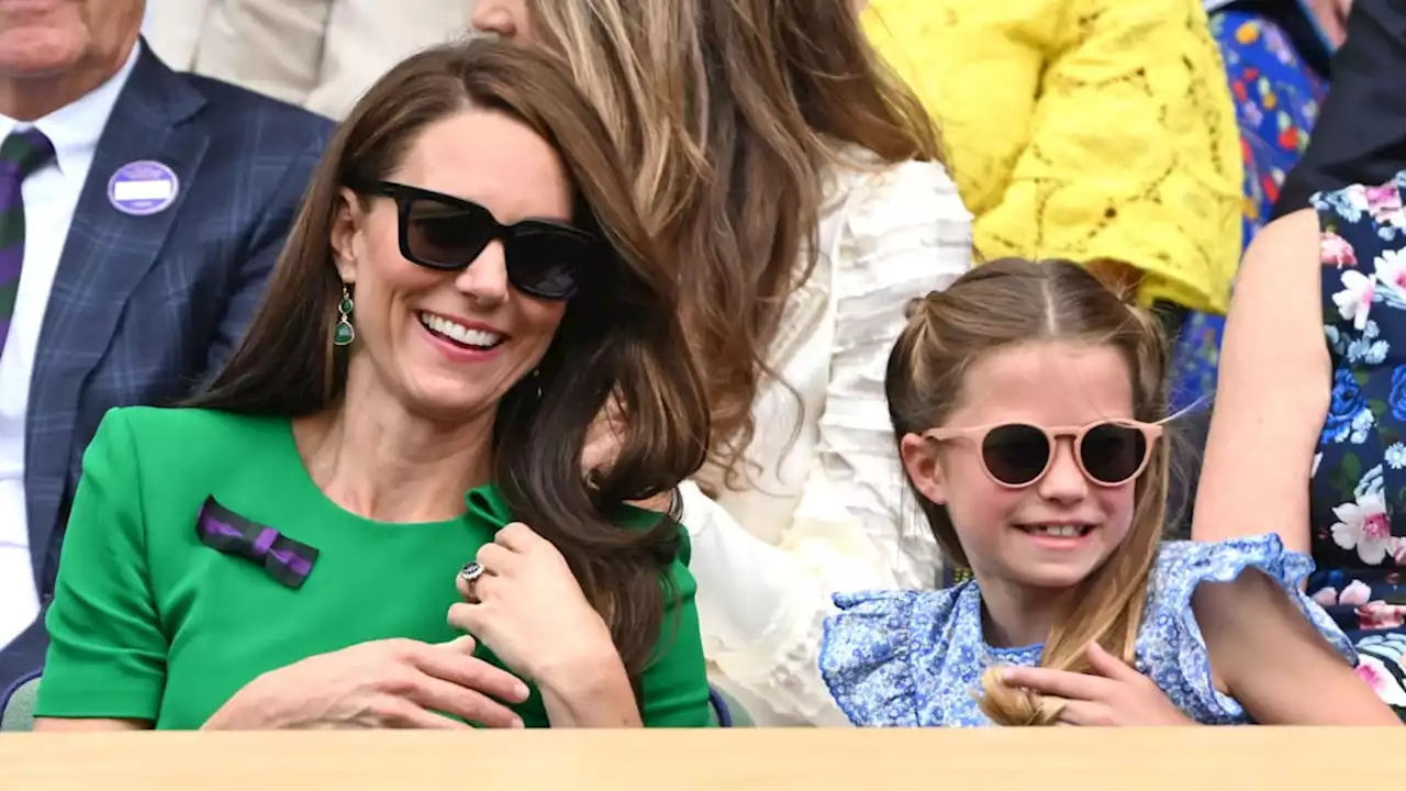 Watch: Princess Charlotte mirrors Princess Kate's hair twirl in the sweetest clip