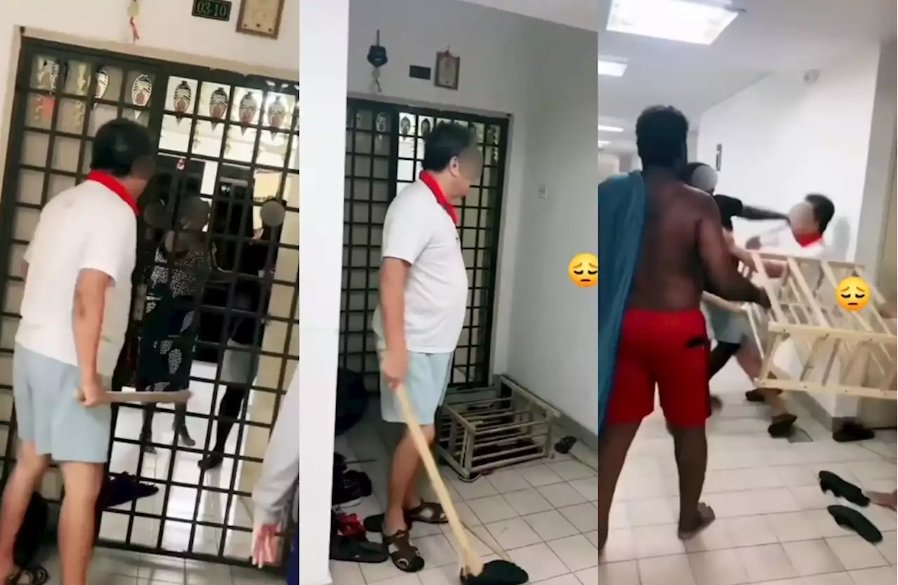 (Video) Neighbours In Johor Apartment Caught In Physical Altercation Over Noise Complaint - Hype MY