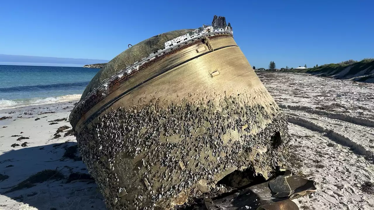 Mystery object washed up on Australian beach may have come from space