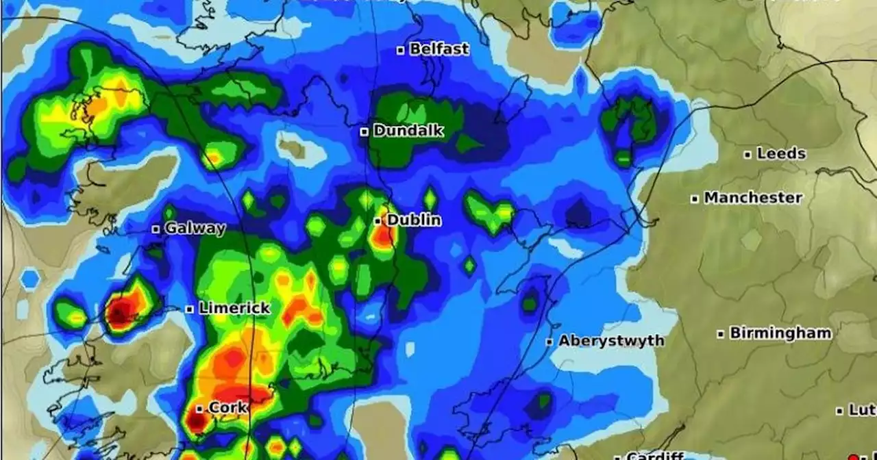 Met Eireann issues warning for 19-hour rain onslaught amid dire forecast