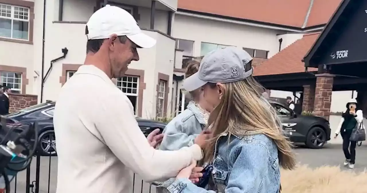 Rory McIlroy's daughter Poppy's hilarious reaction to his Scottish Open win