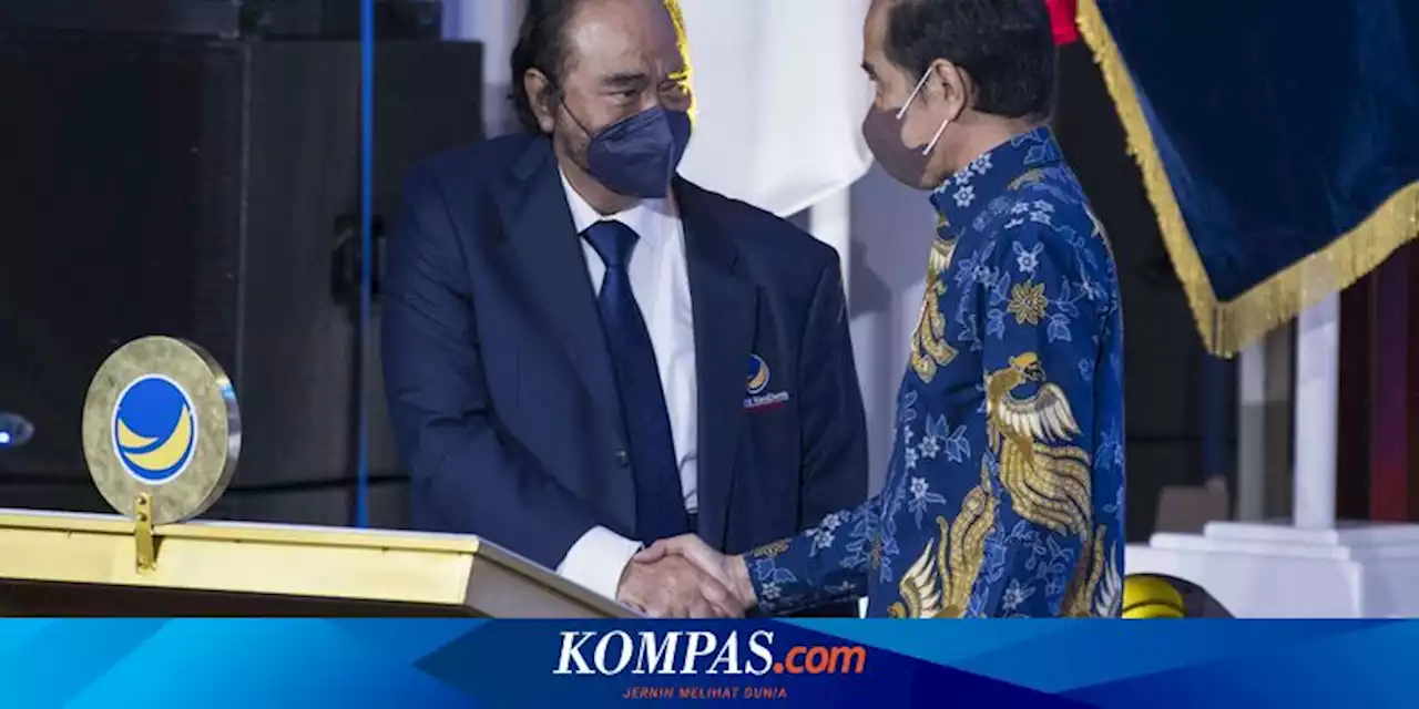 Setelah Reshuffle Kabinet, Surya Paloh Bertemu Jokowi di Istana