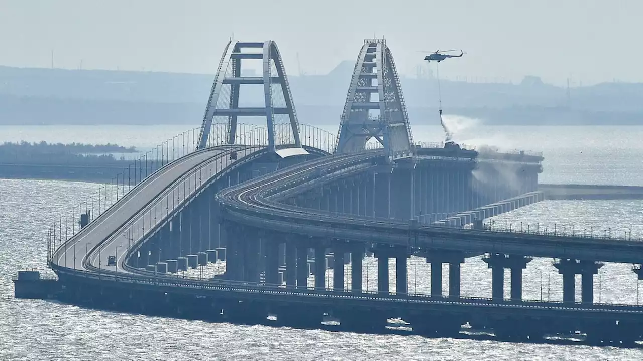 „Notfall-Situation“: Explosionen auf Krim-Brücke