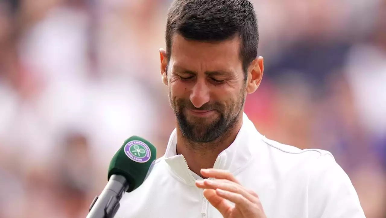 Novak Djokovic bricht bei Interview in Tränen aus