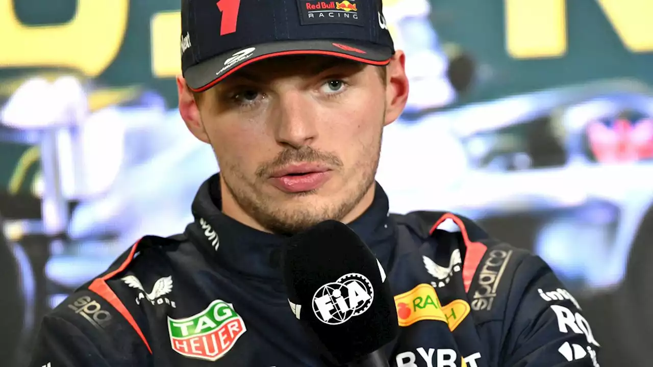 Max Verstappen: „Werde ich definitiv nicht tun“