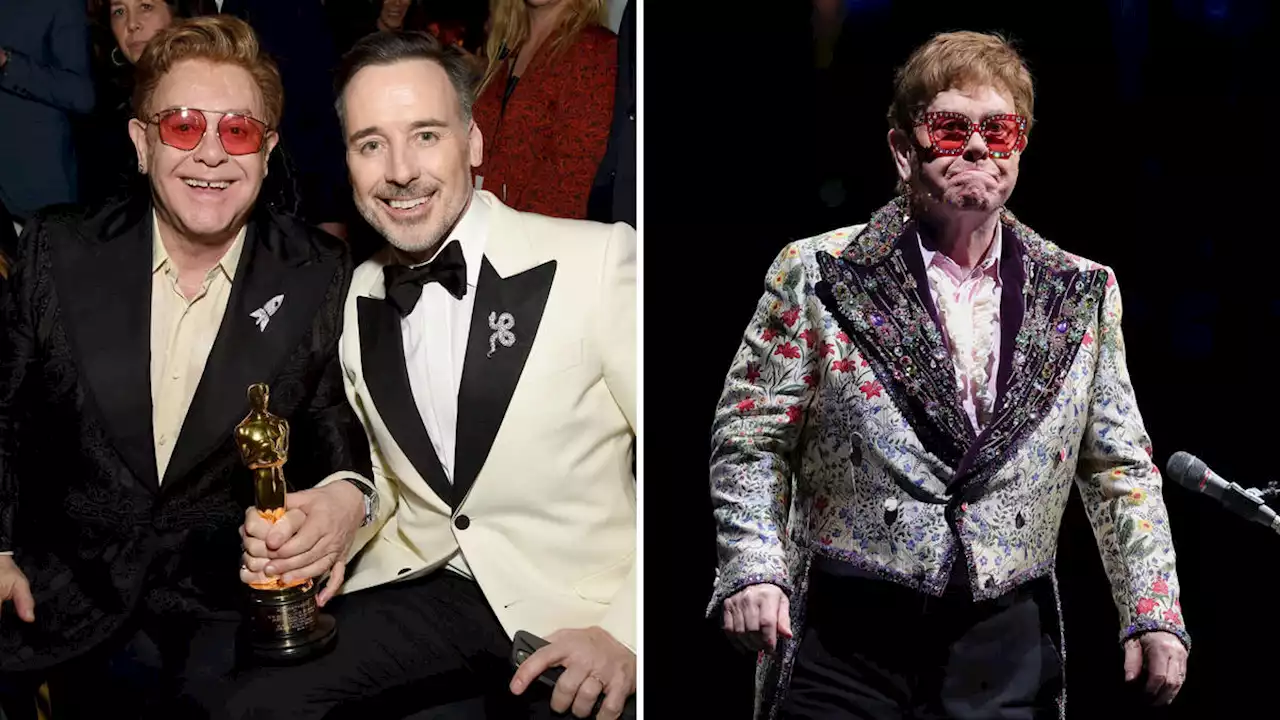 Sir Elton John and husband David Furnish take the stand in Kevin Spacey sex assault trial