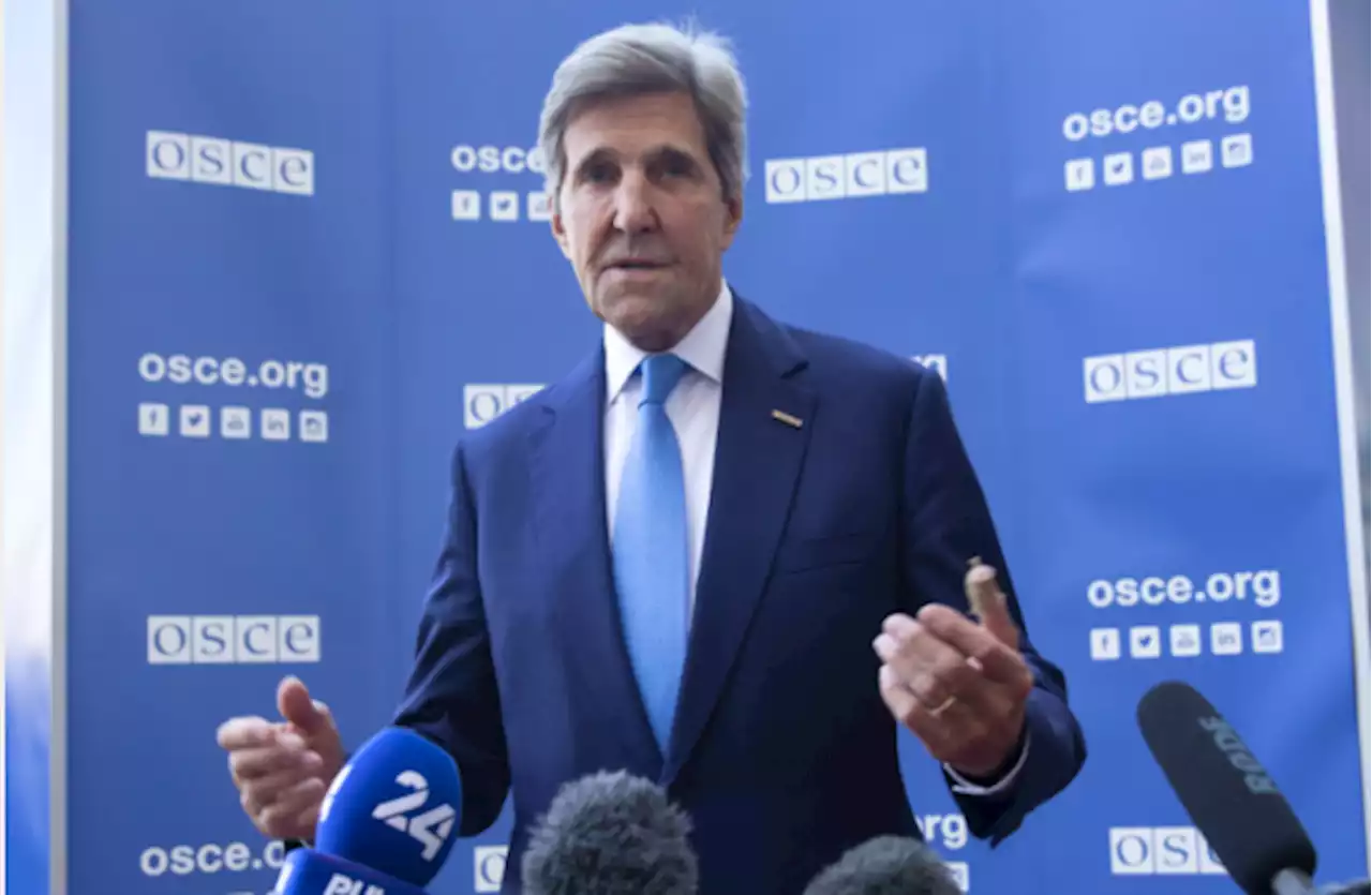 US envoy Kerry arrives in China to restart climate talks