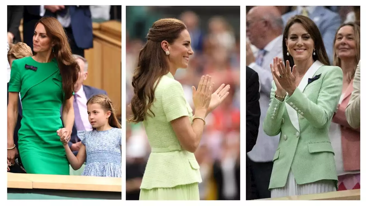 Here’s Why Princess Kate Wore Only Green to Wimbledon This Year