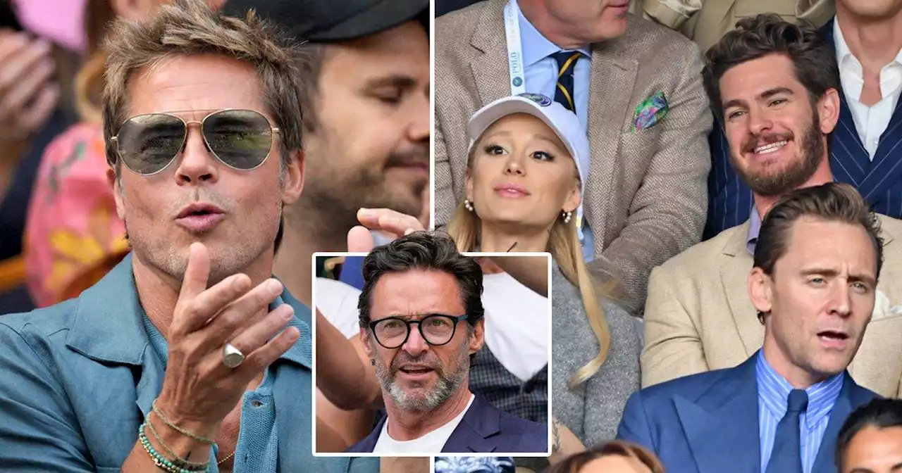 Celebs flock to Wimbledon final day including Ariana Grande and Brad Pitt