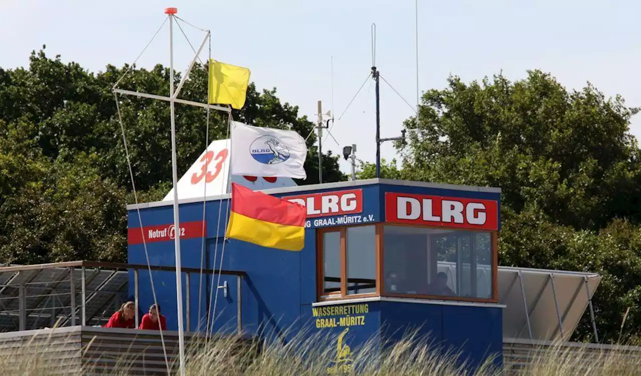 DLRG-Schwimmer müssen gleich sieben Badegäste aus Ostsee retten