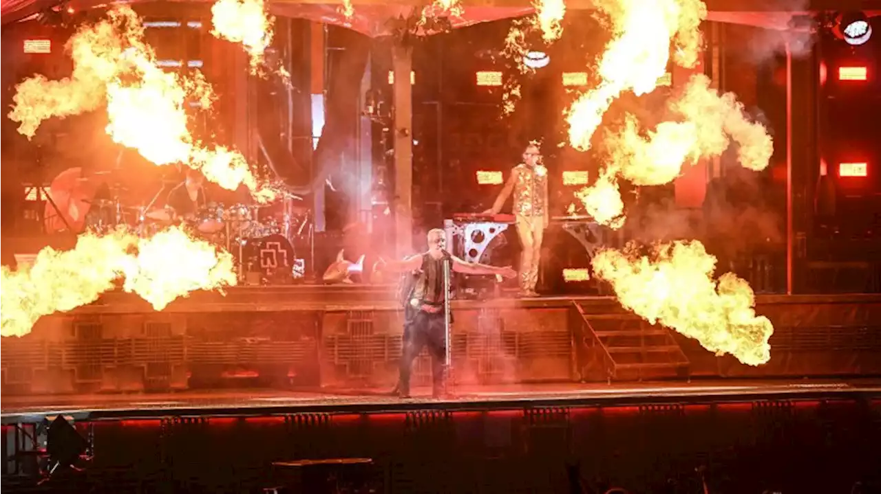 Rammstein-Konzert in Berlin: Zwei Personen festgenommen