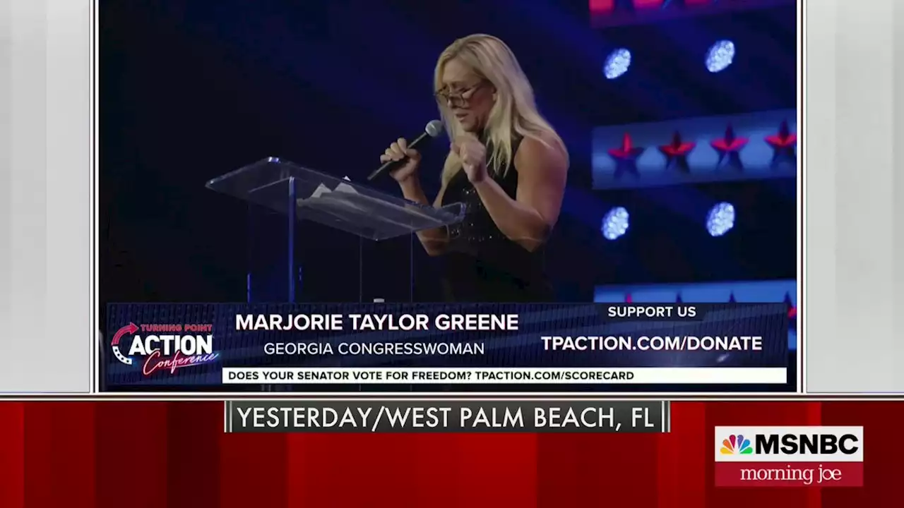 Rep. Taylor Greene warns Biden wants to 'address' issues like education, medical care