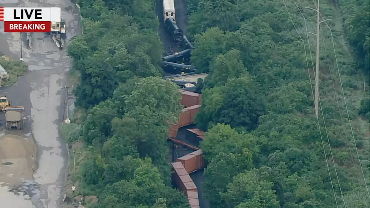 Train carrying hazardous materials derails in Pennsylvania prompting evacuations