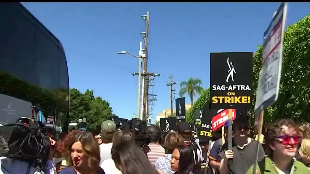 Actors join writers on strike, shutting down Hollywood film and TV productions