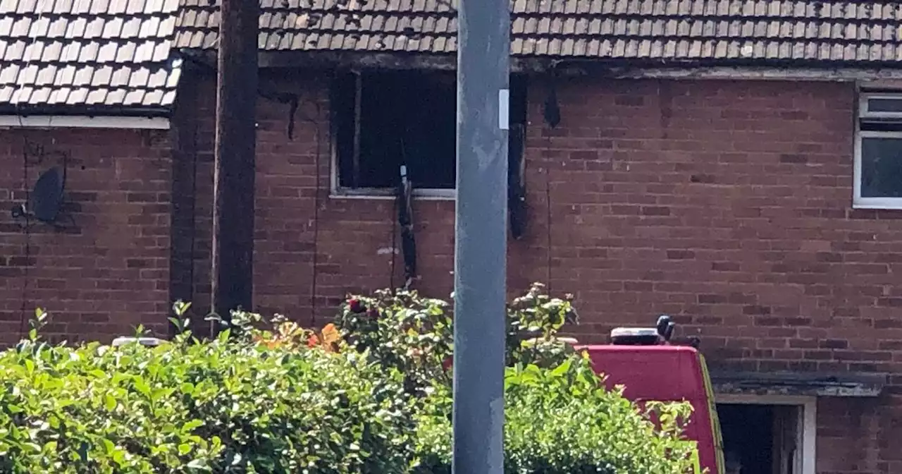 Neighbours 'worried' after fire breaks out in terraced house