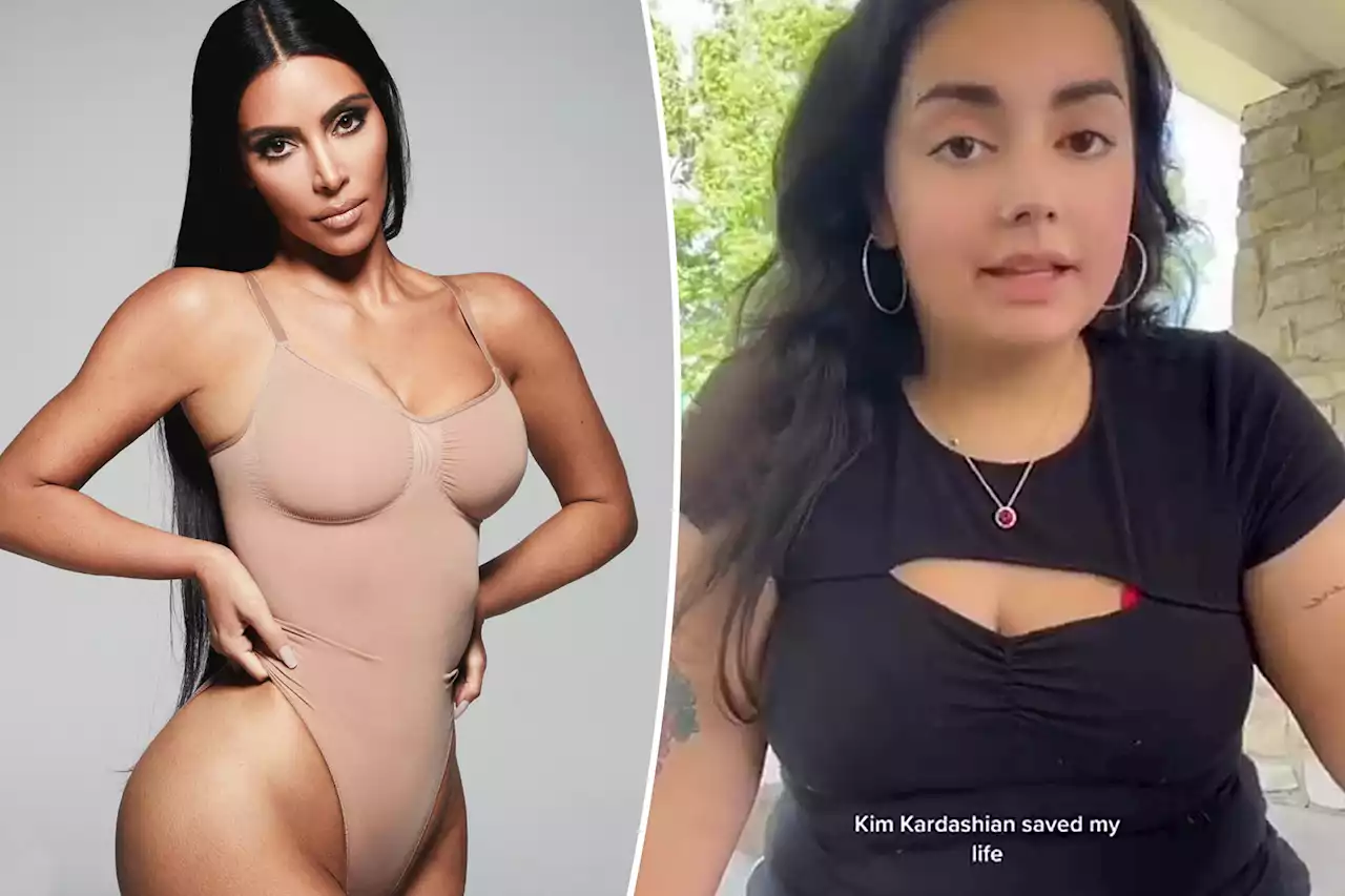 Fan claims Kim Kardashian Skims bodysuit saved her life after being shot four times: ‘Kept me from bleeding out’