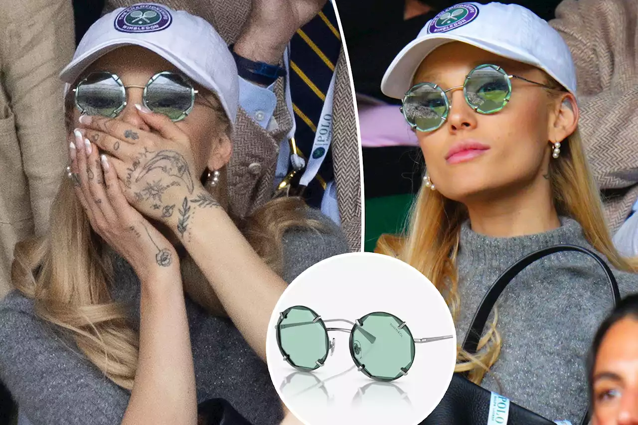 Shop Ariana Grande’s ‘Wicked’-inspired Wimbledon sunglasses