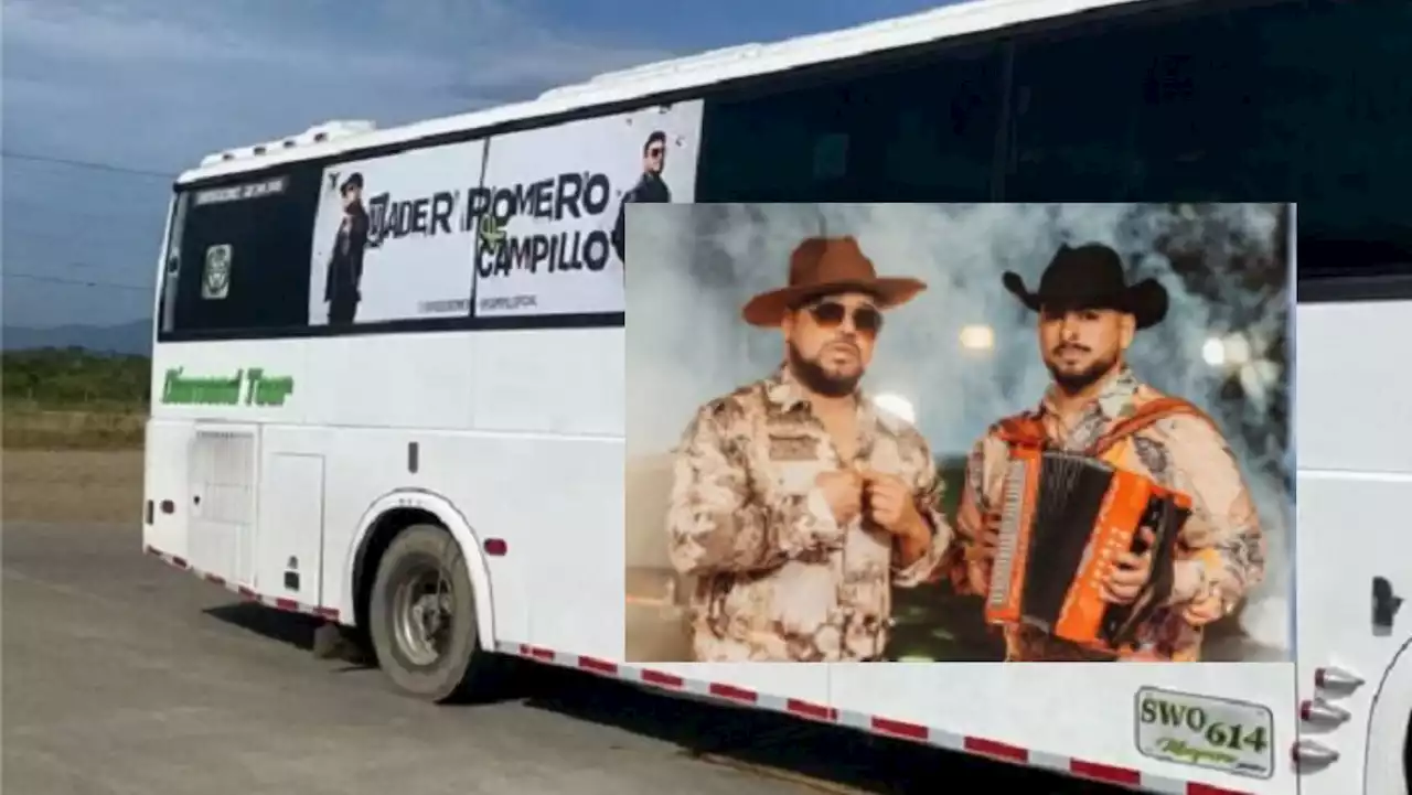 Hombres armados atacaron a bala el bus del cantante vallenato Yáder Romero y hubo pánico - Pulzo