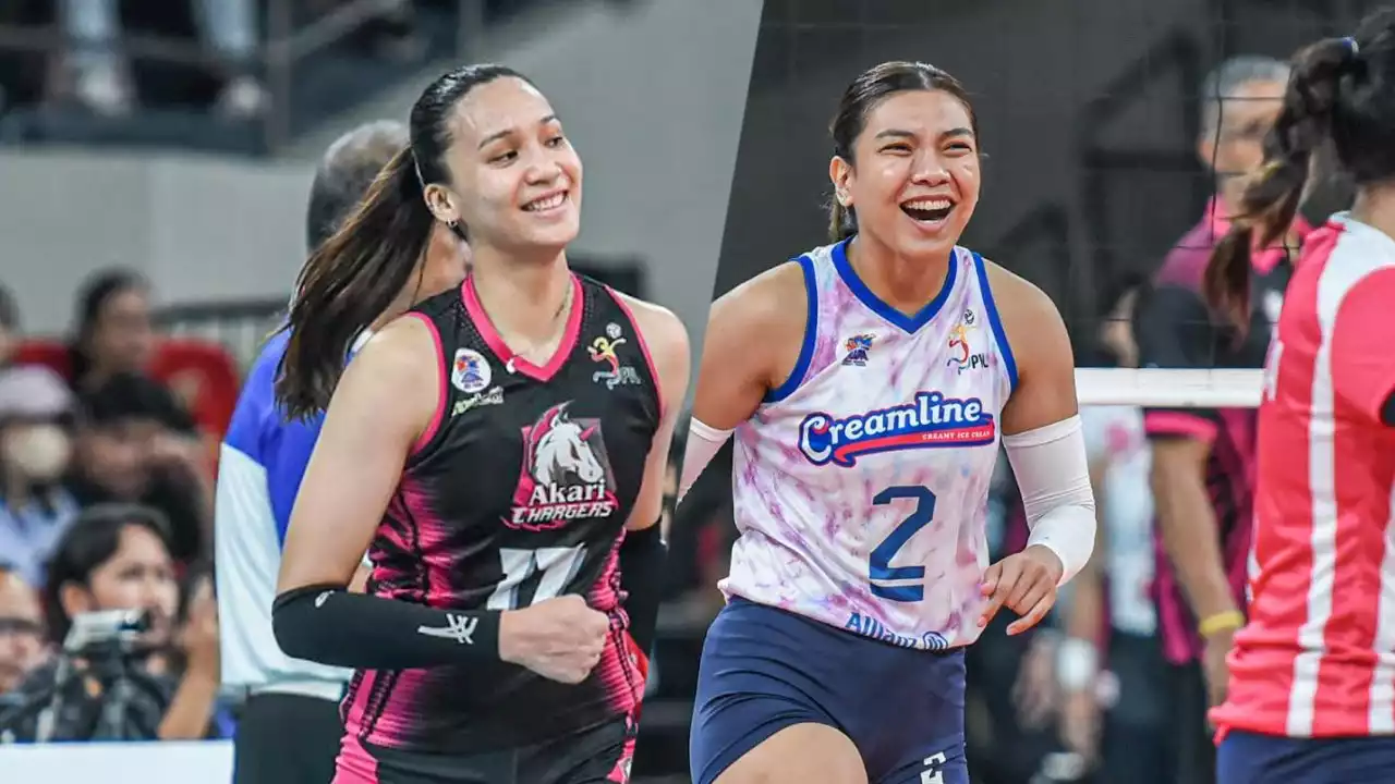 Queen Eagles unite: Alyssa Valdez uplifts Faith Nisperos after first-ever match