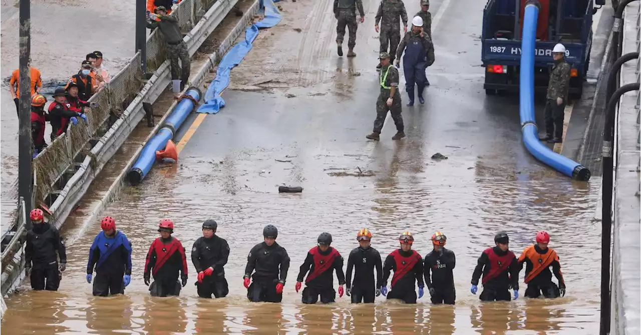 South Korea flood death toll rises to 39 as Yoon orders all-out effort