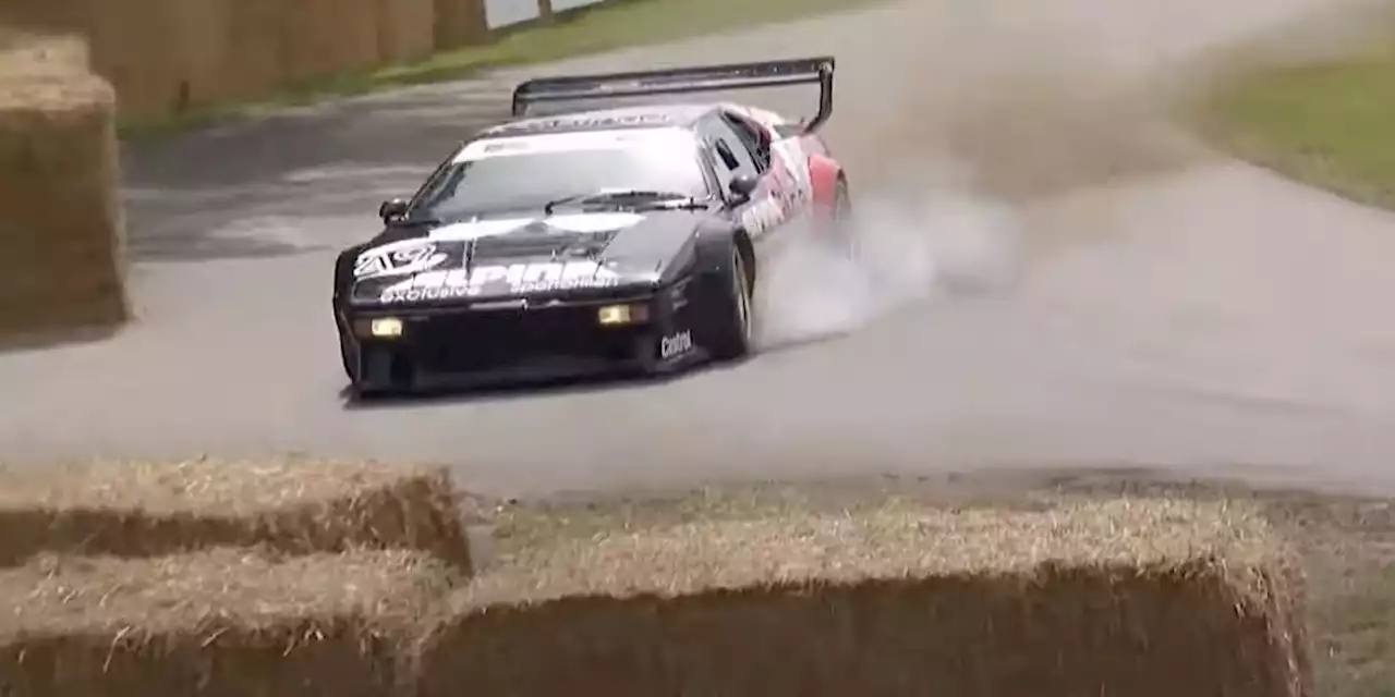 Watch a BMW M1 Procar Smash the Hay at Goodwood