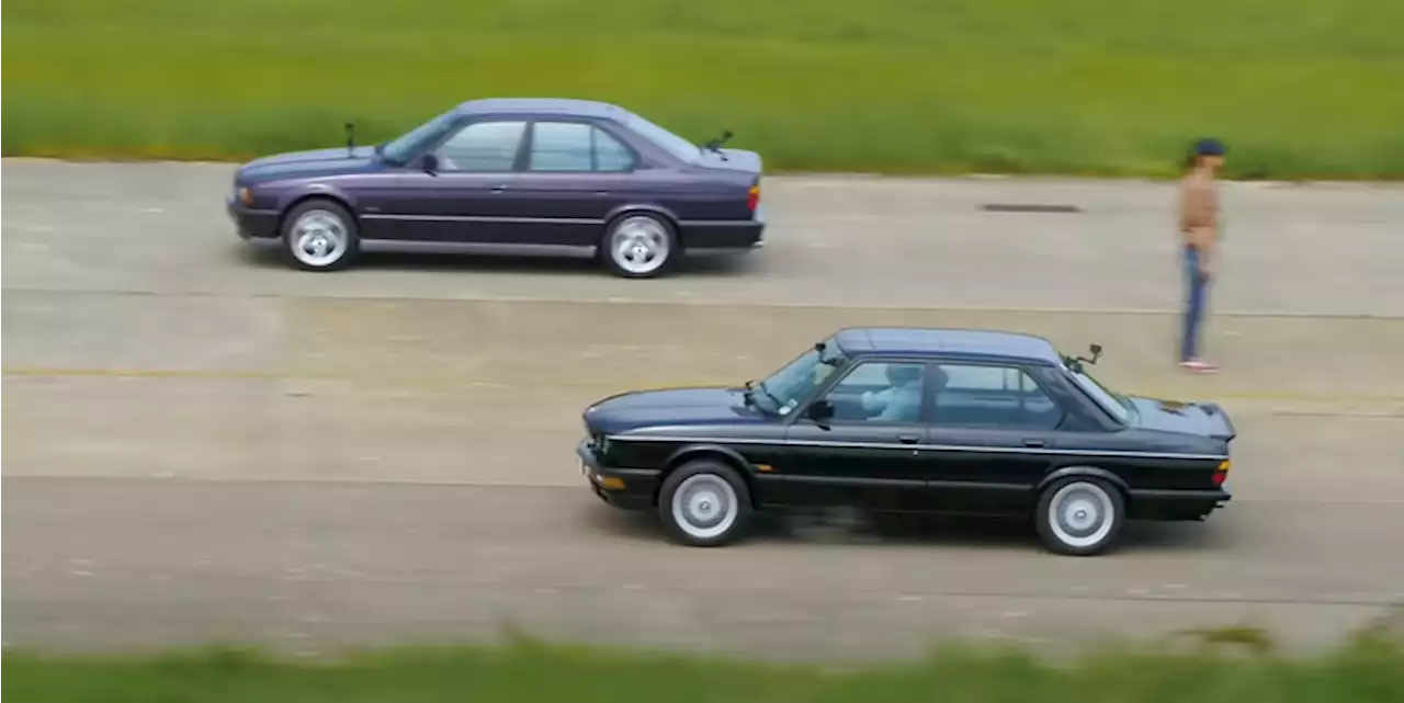 Watch Every Generation of BMW M5 Battle for Drag Race Supremacy