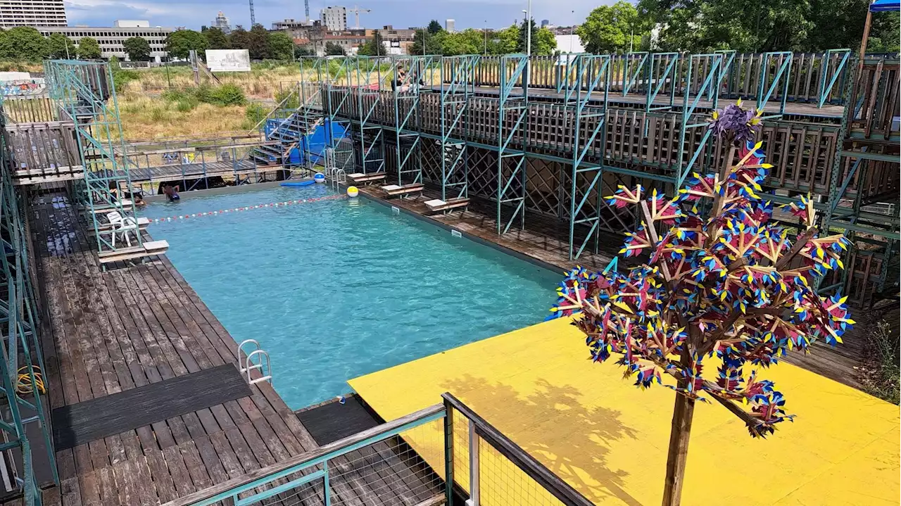 Flow, la seule piscine en plein air de Bruxelles, reste temporairement fermée