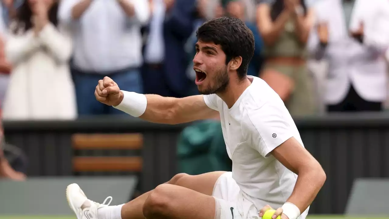 Alcaraz puso fin a un histórico récord de Djokovic con su victoria en Wimbledon